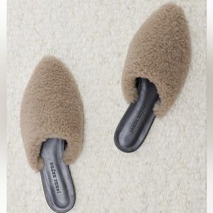 Jenni Kayne Shearling Mule size 39 NEW IN BOX $425